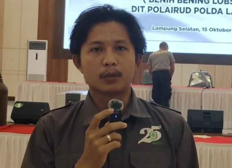 Aktivis Lingkungan Hidup Kecam Ilegal Fishing Benih Lobster di Lampung Tengah Aktivis Lingkungan Hidup Kecam Ilegal Fishing Benih Lobster di Lampung Tengah