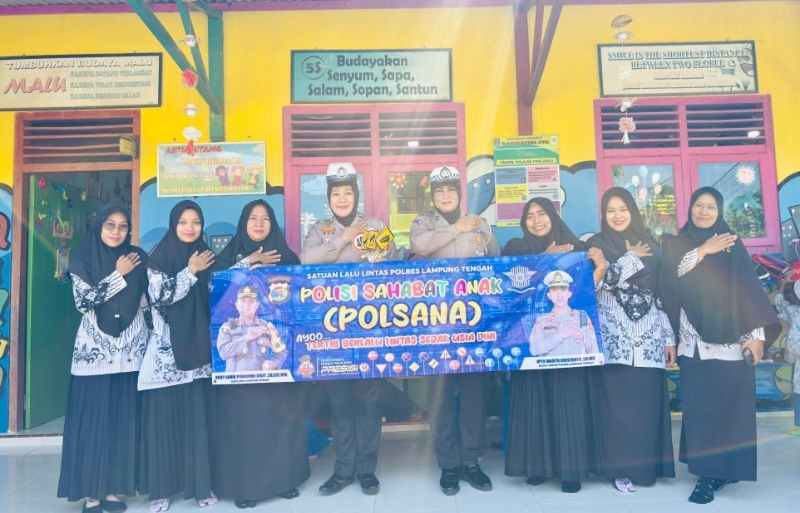 Sat Lantas Polres Lampung Tengah Edukasi Tata Tertib Lalu Lintas Sat Lantas Polres Lampung Tengah Edukasi Tata Tertib Lalu Lintas