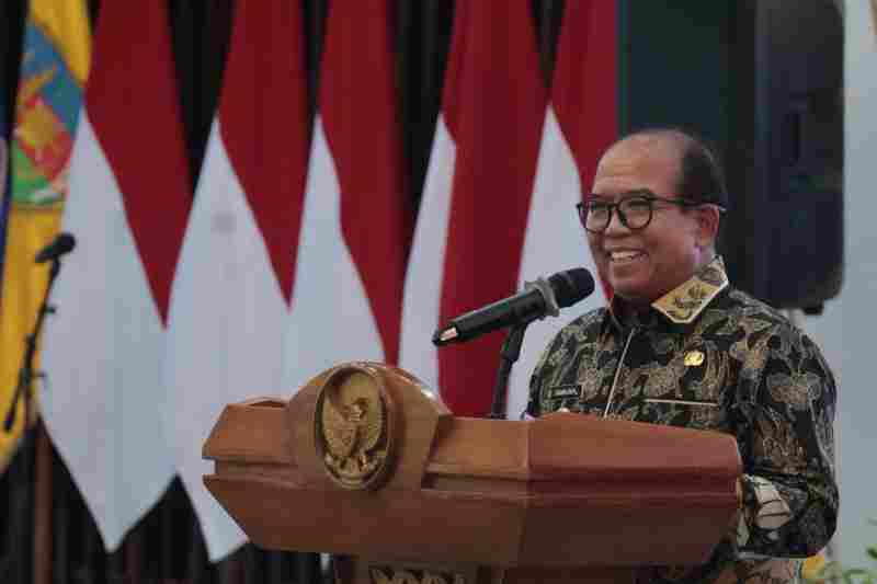 Pj. Gubernur Lampung Lepas Keberangkatan Peserta Lomba Marching Band Tingkat Nasional Pj. Gubernur Lampung Lepas Keberangkatan Peserta Lomba Marching Band Tingkat Nasional