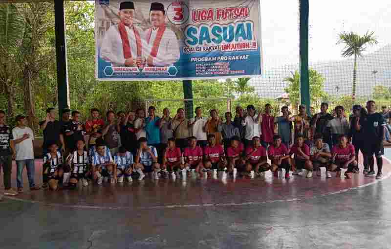 Tingkatkan Persaudaraan, Ali Muda SH Buka Liga Futsal SASUAI CUP 2024 Tingkatkan Persaudaraan, Ali Muda SH Buka Liga Futsal SASUAI CUP 2024