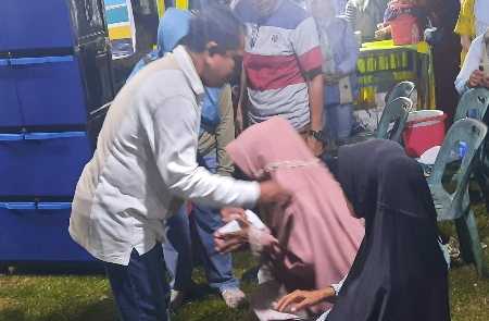 Darma Wijaya Berikan Bantuan Nek Kasmin, Korban Kebakaran di Buluh Duri Darma Wijaya Berikan Bantuan Nek Kasmin, Korban Kebakaran di Buluh Duri
