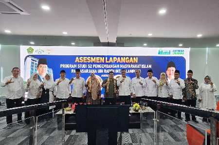 AL S2 Pengembangan Masyarakat Islam, Asesor Sebut UIN RIL Satu-satunya Kampus yang Miliki Tiga Strata AL S2 Pengembangan Masyarakat Islam, Asesor Sebut UIN RIL Satu-satunya Kampus yang Miliki Tiga Strata
