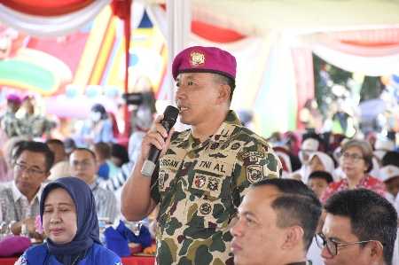 Sambut HUT ke 79 Korps Marinir, Brigif 4 Mar/BS Gelar Baksos dan Bakkes Sambut HUT ke 79 Korps Marinir, Brigif 4 Mar/BS Gelar Baksos dan Bakkes