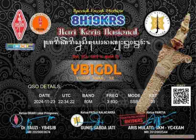 Dr.Fauzi Apresiasi Pelaksanaan Special Event Station Hari Keris Nasional Dr.Fauzi Apresiasi Pelaksanaan Special Event Station Hari Keris Nasional