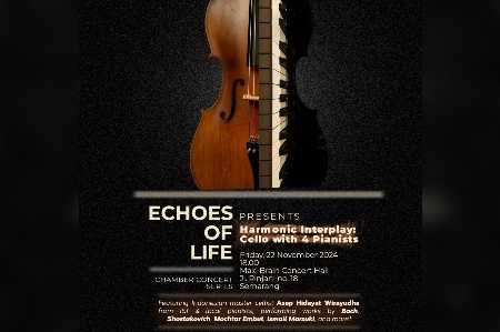 Konser Istimewa Echoes of Life Hadirkan Master Cellist Asep Hasan Wirayudha Konser Istimewa Echoes of Life Hadirkan Master Cellist Asep Hasan Wirayudha