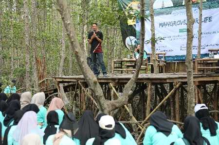 UIN Raden Intan Lampung Tanam 1000 Pohon Mangrove UIN Raden Intan Lampung Tanam 1000 Pohon Mangrove