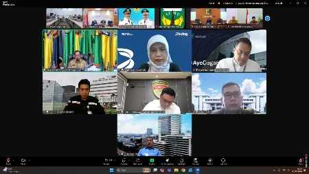 Pemprov Lampung Ikuti Rakor Pengendalian Inflasi Daerah Bersama Mendagri Pemprov Lampung Ikuti Rakor Pengendalian Inflasi Daerah Bersama Mendagri