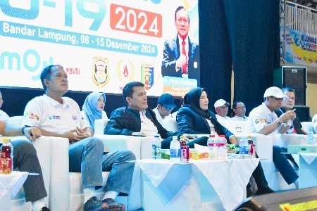 Danrem 043/Gatam Hadiri Pembukaan Kejuaraan Nasional Bola Voli U-19 Tahun 2024 Danrem 043/Gatam Hadiri Pembukaan Kejuaraan Nasional Bola Voli U-19 Tahun 2024