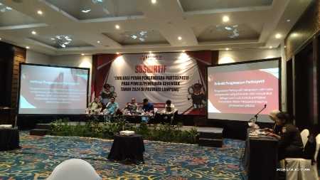 Bawaslu Lampung Gelar Evaluasi Pengawasan Partisipatif Bawaslu Lampung Gelar Evaluasi Pengawasan Partisipatif