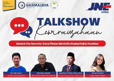 Besok, JNE Buat Bisnis Mahasiswa Naik Kelas dan Banjir Omset di IIB Darmajaya! Besok, JNE Buat Bisnis Mahasiswa Naik Kelas dan Banjir Omset di IIB Darmajaya!