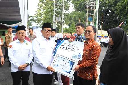 Peringatan HAB Ke-79 Kemenag 2025 Provinsi Lampung, Pj. Gubernur Samsudin Menjadi Pembina Upacara Peringatan HAB Ke-79 Kemenag 2025 Provinsi Lampung, Pj. Gubernur Samsudin Menjadi Pembina Upacara