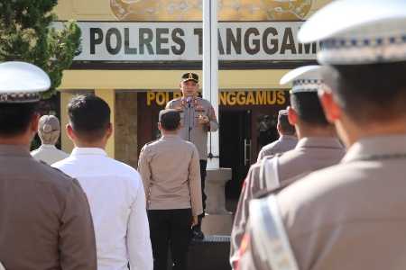 Pimpin Apel Perdana Tahun 2025, Ini Pesan Penting Kapolres Tanggamus Pimpin Apel Perdana Tahun 2025, Ini Pesan Penting Kapolres Tanggamus