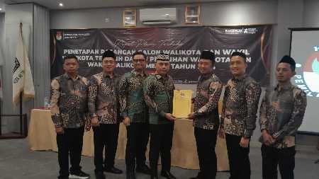 Ditetapkan Jadi Walikota Terpilih, Mubaraq Ajak Parpol Bersinergi Bangun Metro Ditetapkan Jadi Walikota Terpilih, Mubaraq Ajak Parpol Bersinergi Bangun Metro