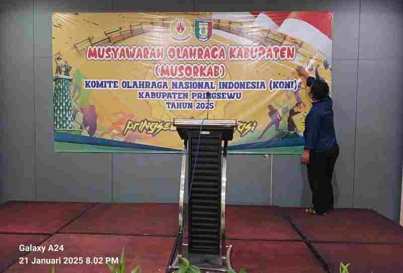 KONI Kabupaten Pringsewu Gelar Muskorkab KONI Kabupaten Pringsewu Gelar Muskorkab