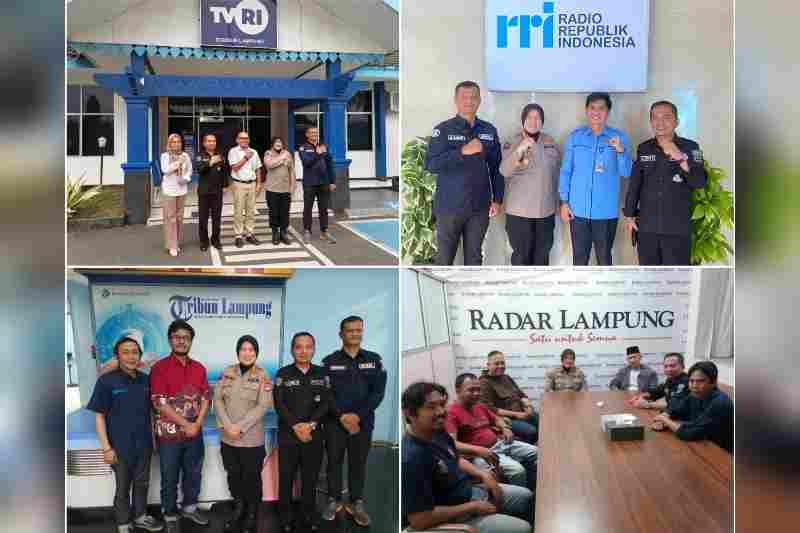 Kabid Humas Polda Lampung Kunjungan Ke Sejumlah Kantor Media Kabid Humas Polda Lampung Kunjungan Ke Sejumlah Kantor Media