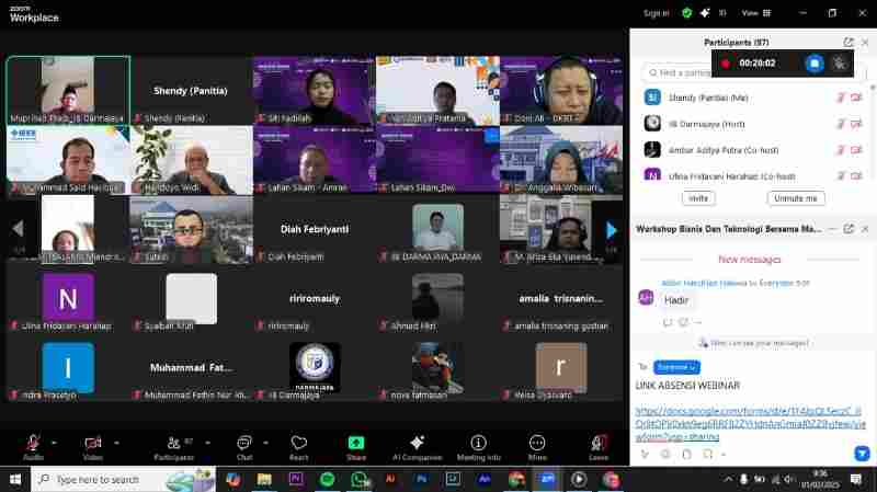 Webinar Inaugurasi IIB Darmajaya Bahas Inovasi Digital untuk Masa Depan Bisnis Webinar Inaugurasi IIB Darmajaya Bahas Inovasi Digital untuk Masa Depan Bisnis