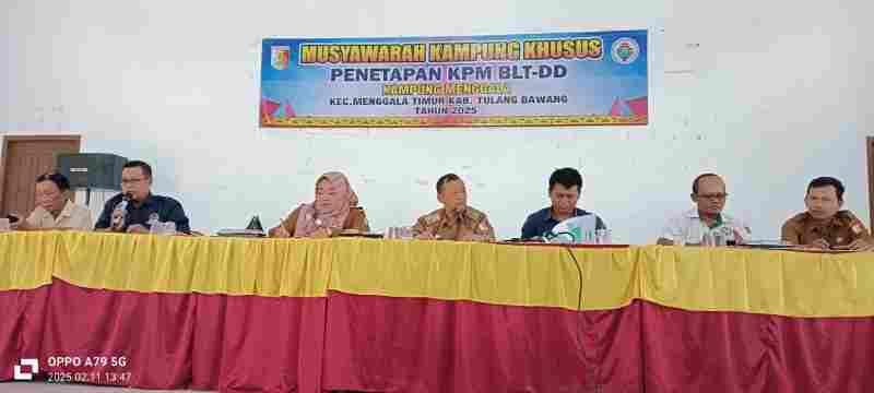 Kekam Menggala Hi Bambang Gelar Rapat Musyawarah Penetapan Bantuan BLT DD Tahun 2025 Kekam Menggala Hi Bambang Gelar Rapat Musyawarah Penetapan Bantuan BLT DD Tahun 2025