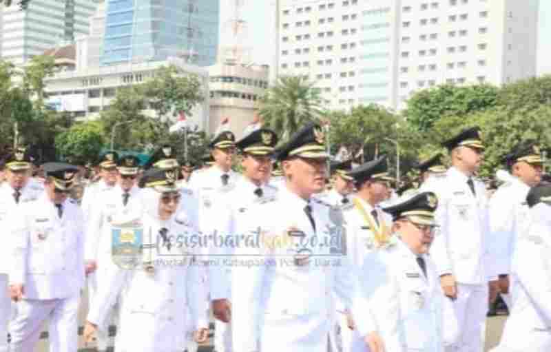 Presiden Prabowo Subianto Lantik Dedi – Topani Sebagai Bupati dan Wakil Bupati Pesisir Barat Presiden Prabowo Subianto Lantik Dedi – Topani Sebagai Bupati dan Wakil Bupati Pesisir Barat