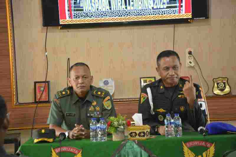 Denpom Lampung Terjun Langsung ke Kodim 0426/TB, Memberikan Sosialisasi Ops Gaktib dan Yustisi Denpom Lampung Terjun Langsung ke Kodim 0426/TB, Memberikan Sosialisasi Ops Gaktib dan Yustisi