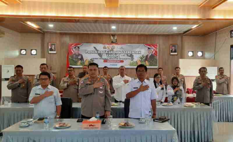 Kapolres Simalungun Hadiri Virtual Panen Raya Serentak Tahap I Dukung Swasembada Pangan Nasional Kapolres Simalungun Hadiri Virtual Panen Raya Serentak Tahap I Dukung Swasembada Pangan Nasional