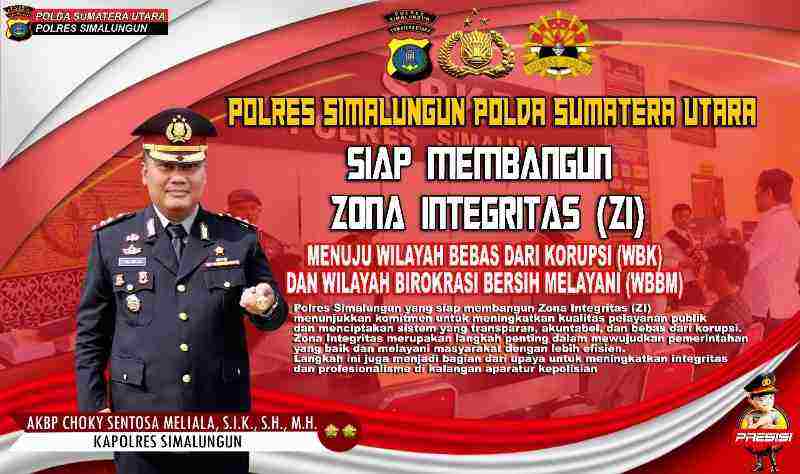 Polres Simalungun Bangun Zona Integritas Menuju Wilayah Bebas Korupsi dan Birokrasi Bersih Melayani Polres Simalungun Bangun Zona Integritas Menuju Wilayah Bebas Korupsi dan Birokrasi Bersih Melayani