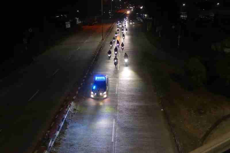 Satlantas Polresta Bandar Lampung Kawal Pemudik Motor Asal Pulau Jawa Satlantas Polresta Bandar Lampung Kawal Pemudik Motor Asal Pulau Jawa