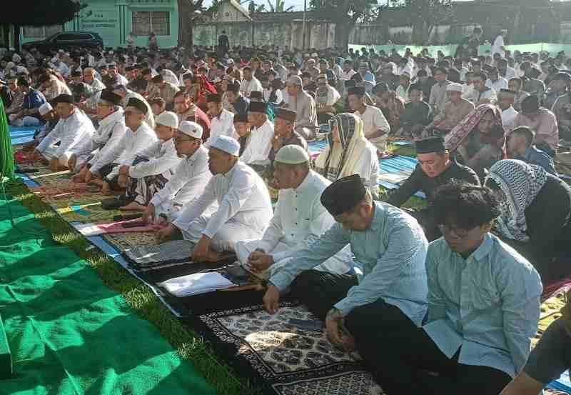 Salat Idul Fitri PTPN I dan IV Regional 7 Bertema Hari Kemenangan Salat Idul Fitri PTPN I dan IV Regional 7 Bertema Hari Kemenangan