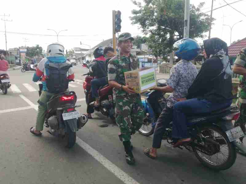 Peduli Korban Bencana di Myanmar, Kodim 0424/Tanggamus Galang Dana Kemanusiaan Peduli Korban Bencana di Myanmar, Kodim 0424/Tanggamus Galang Dana Kemanusiaan