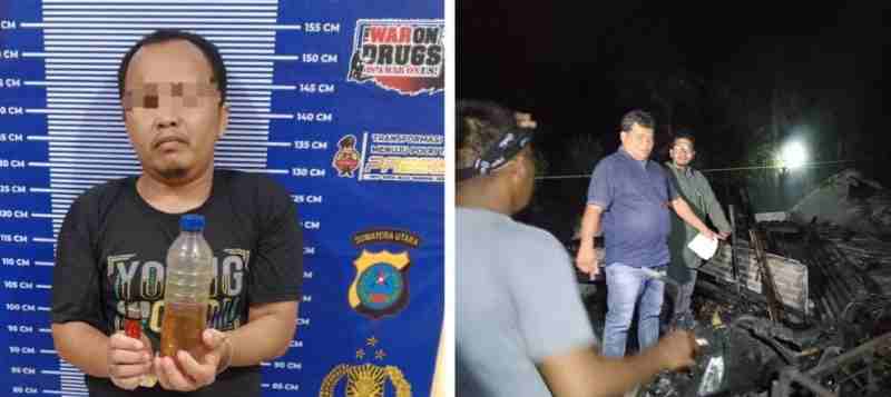 Bakar Rumah Adik Kandung, Abang Ditangkap Jajaran Polres Sergai Sektor Teluk Mengkudu Bakar Rumah Adik Kandung, Abang Ditangkap Jajaran Polres Sergai Sektor Teluk Mengkudu