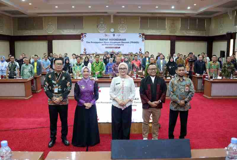 Rapat Koordinasi TPAKD se-Provinsi Lampung: Arah Strategi Program Kegiatan TPAKD Tahun 2025 Rapat Koordinasi TPAKD se-Provinsi Lampung: Arah Strategi Program Kegiatan TPAKD Tahun 2025