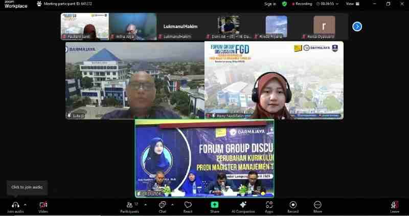 Goyang Kurikulum, MMT IIB Darmajaya Harus Adaptif Goyang Kurikulum, MMT IIB Darmajaya Harus Adaptif