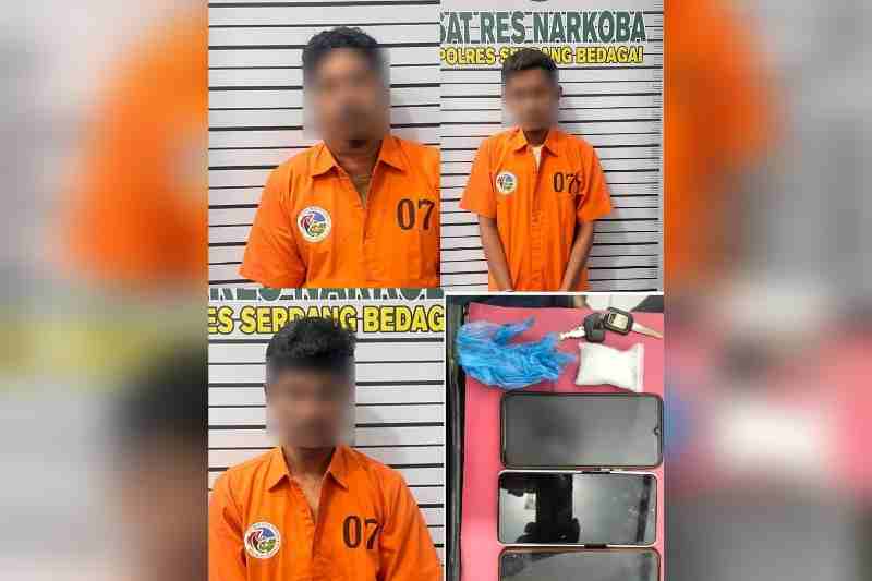 Sat Narkoba Polres Sergai Gagalkan Transaksi 20,19 Gram Sabu, 3 Tersangka Ditangkap Sat Narkoba Polres Sergai Gagalkan Transaksi 20,19 Gram Sabu, 3 Tersangka Ditangkap