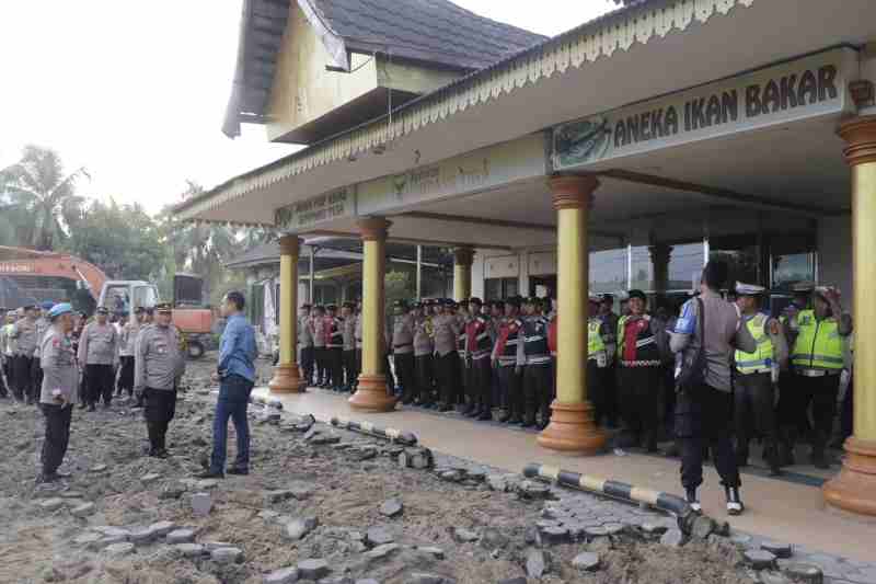 Eksekusi Lahan RM Simpang Tiga Perbaungan Berjalan Lancar, Polres Sergai Siaga Eksekusi Lahan RM Simpang Tiga Perbaungan Berjalan Lancar, Polres Sergai Siaga