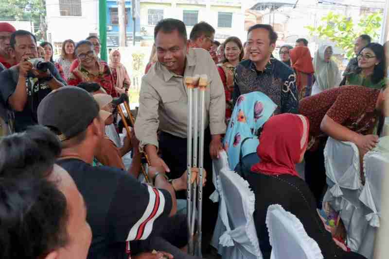 Bantuan Kaki Palsu, Simbol Harapan Baru bagi 20 Orang Difabel Sergai Bantuan Kaki Palsu, Simbol Harapan Baru bagi 20 Orang Difabel Sergai