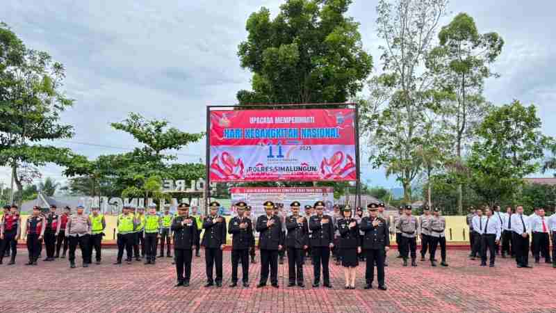 Polres Simalungun Gelar Upacara Peringatan Hari Kebangkitan Nasional Ke-117 Polres Simalungun Gelar Upacara Peringatan Hari Kebangkitan Nasional Ke-117