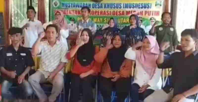 Hari Ini Pekon Way Sindi Utara Bentuk Kopdes MP Hari Ini Pekon Way Sindi Utara Bentuk Kopdes MP