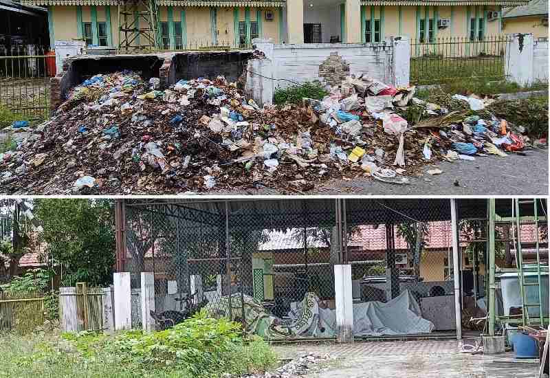 Diduga Tak Peduli Lingkungan Sekretariat DPRD Sergai Layak Ditegur Keras, Sampah dan Rongsokan Menumpuk Diduga Tak Peduli Lingkungan Sekretariat DPRD Sergai Layak Ditegur Keras, Sampah dan Rongsokan Menumpuk