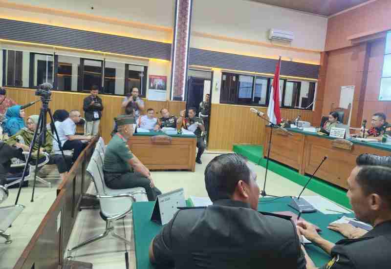 Kuasa Hukum Desak Majelis Hakim Gali Unsur Perencanaan dalam Kasus Peltu Lubis Kuasa Hukum Desak Majelis Hakim Gali Unsur Perencanaan dalam Kasus Peltu Lubis