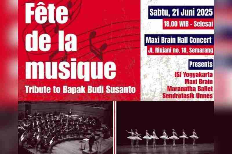 Maxi Brain Academy Gandeng Alliance Française Gelar Konser “Fête de la Musique” Maxi Brain Academy Gandeng Alliance Française Gelar Konser “Fête de la Musique”