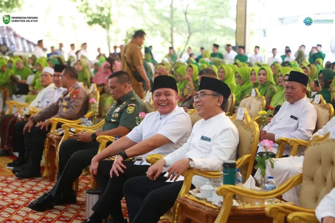 NU Sumsel Satu Khidmat, Ini Pesan Herman Deru NU Sumsel Satu Khidmat, Ini Pesan Herman Deru