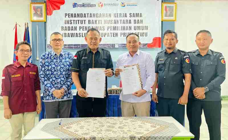 Bawaslu Pringsewu dan IBN Jalin Kerja Sama Penguatan Pengawasan Partisipatif dan Tri Dharma Perguruan Tinggi Bawaslu Pringsewu dan IBN Jalin Kerja Sama Penguatan Pengawasan Partisipatif dan Tri Dharma Perguruan Tinggi
