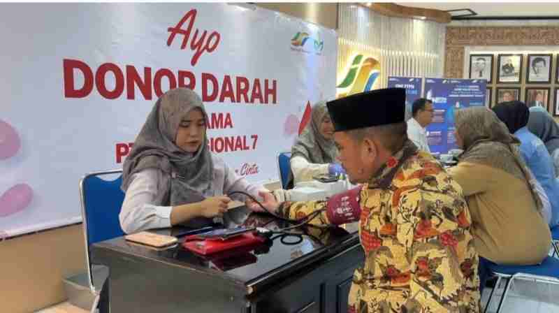 Bulan Muharram, Karyawan PTPN Regional 7 Donor Darah Bulan Muharram, Karyawan PTPN Regional 7 Donor Darah