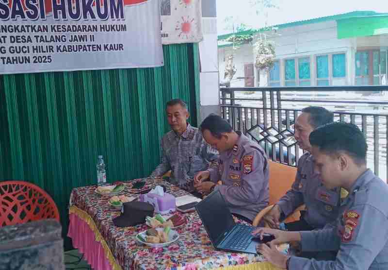 Beri Pemahaman Hukum, Pemdes Talang Jawi II Gelar Sosialisasi Beri Pemahaman Hukum, Pemdes Talang Jawi II Gelar Sosialisasi