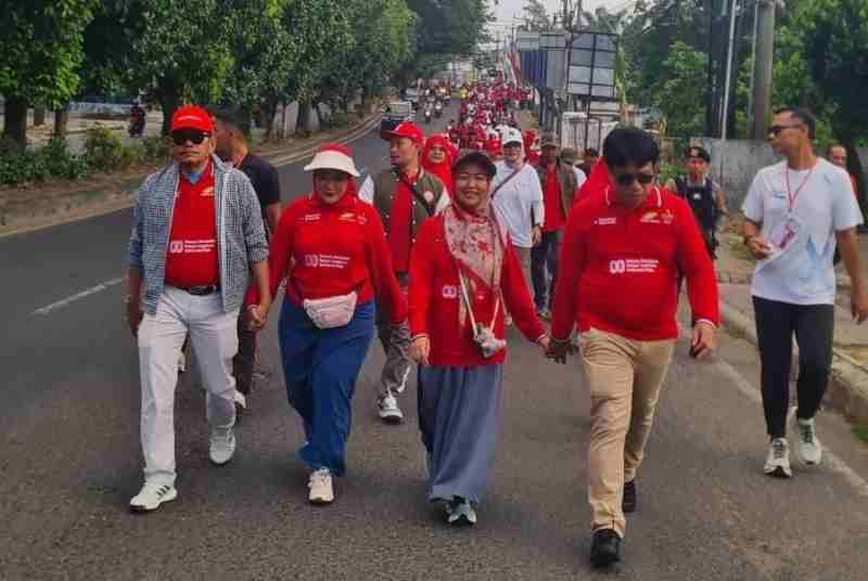 PTPN I Regional 7 Semarakan HUT Ke 80 RI dengan Jalan Sehat dan Aneka Lomba PTPN I Regional 7 Semarakan HUT Ke 80 RI dengan Jalan Sehat dan Aneka Lomba