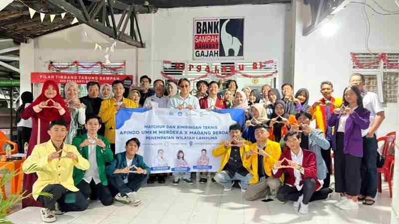 19 Perguruan Tinggi se-Indonesia di Bank Sampah Sahabat Gajah Ikuti Matchup dan Bimtek Program Apindo UMKM Merdeka 19 Perguruan Tinggi se-Indonesia di Bank Sampah Sahabat Gajah Ikuti Matchup dan Bimtek Program Apindo UMKM Merdeka