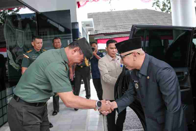 Sinergi Pemprov Lampung dan Korem 043/Gatam, Dukung Penuh Kodam XXI/Radin Inten Sinergi Pemprov Lampung dan Korem 043/Gatam, Dukung Penuh Kodam XXI/Radin Inten