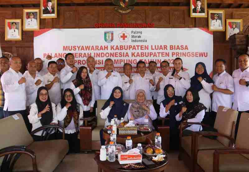 Rahayu Riyanto Pamungkas Pimpin PMI Pringsewu Rahayu Riyanto Pamungkas Pimpin PMI Pringsewu