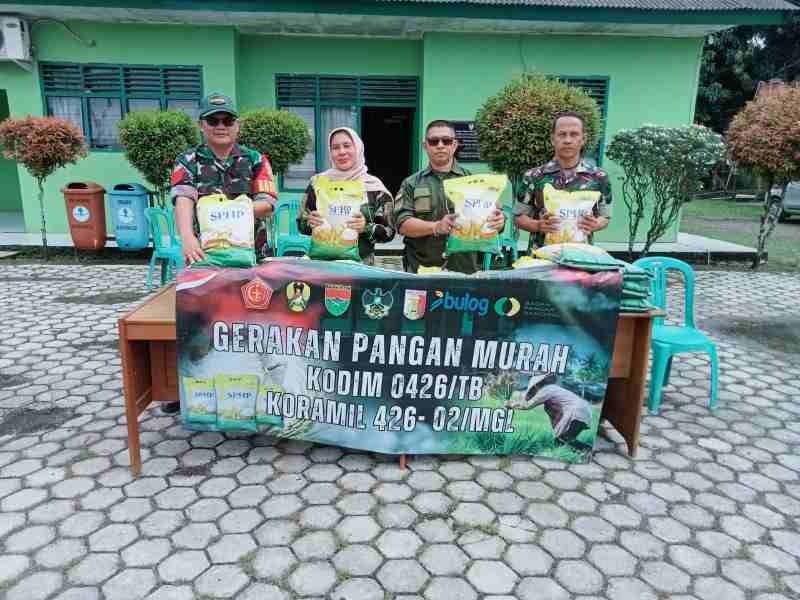 Koramil 02/Menggala Menggelar Pangan Murah Berupa Beras 5 Kg ke Masyarakat Koramil 02/Menggala Menggelar Pangan Murah Berupa Beras 5 Kg ke Masyarakat