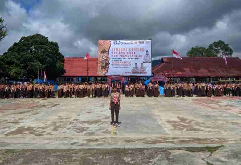 480 Peserta Ramaikan Jambore dan Apel Besar Hari Pramuka ke-64 di Lambar 480 Peserta Ramaikan Jambore dan Apel Besar Hari Pramuka ke-64 di Lambar