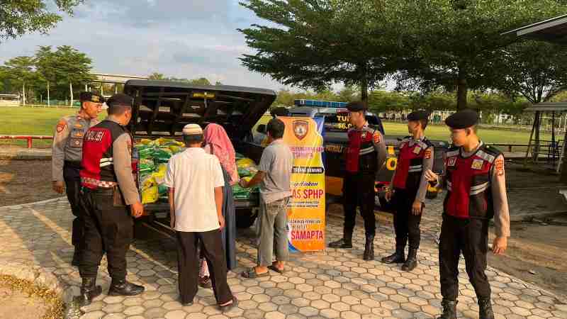 Samapta Polres Tulang Bawang Gelar GPM, Berikut Lokasi dan Jumlah Beras Terjual Samapta Polres Tulang Bawang Gelar GPM, Berikut Lokasi dan Jumlah Beras Terjual